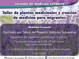 taller medicina solidaria - 2022